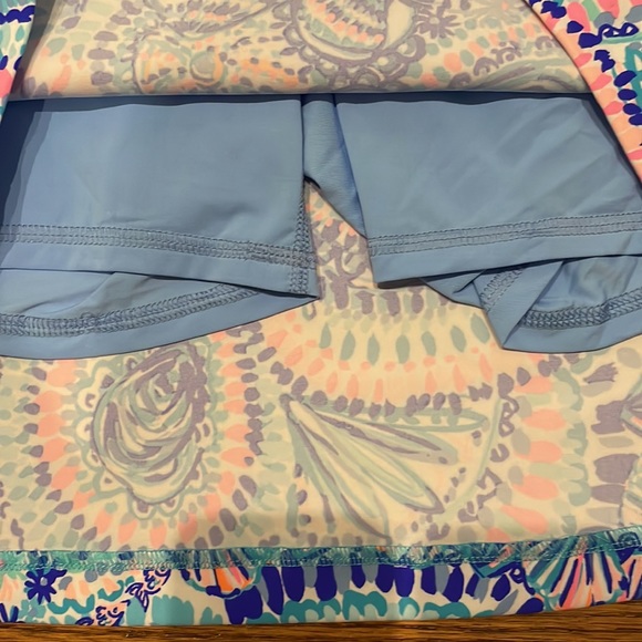 Lilly Pulitzer Luxletic UPF 50+ Monica skort Commotion in the Ocean size 10 NWT - Picture 10 of 11